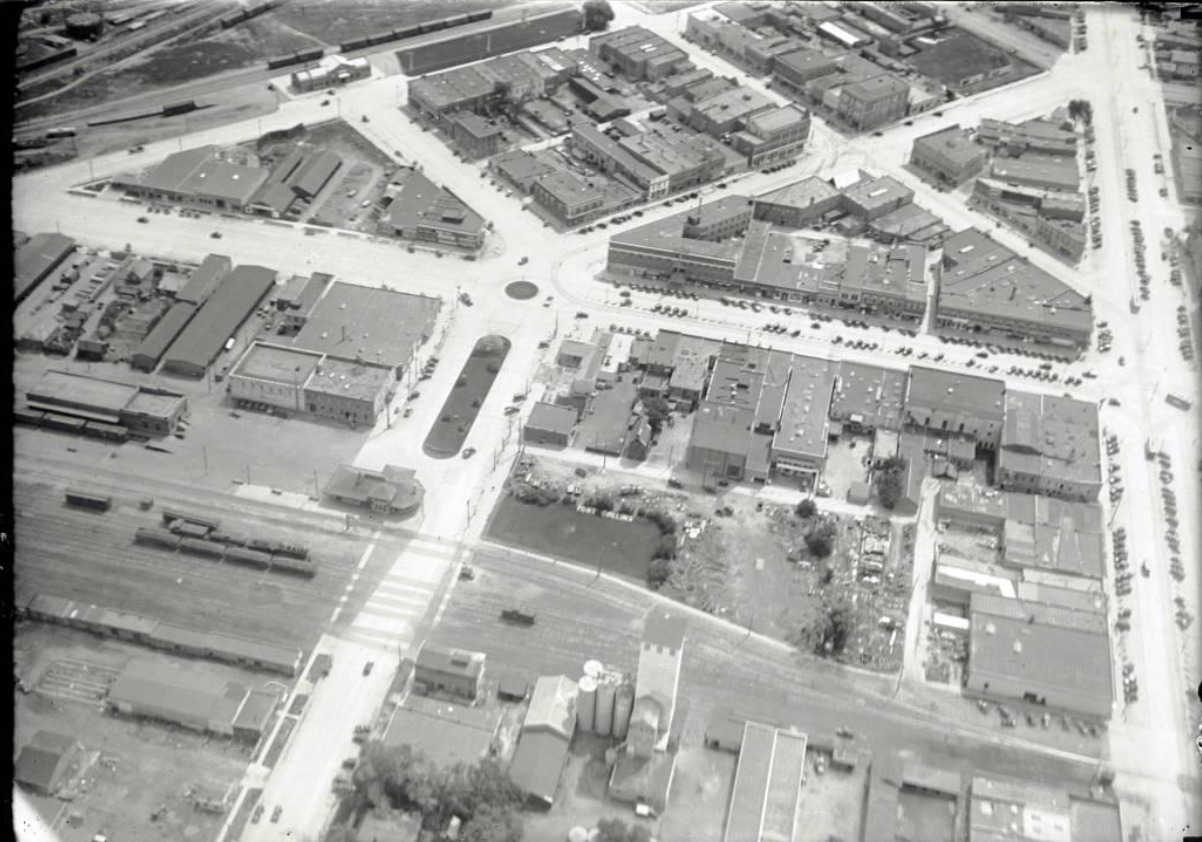 Fort Collins - aerial view. 1929.