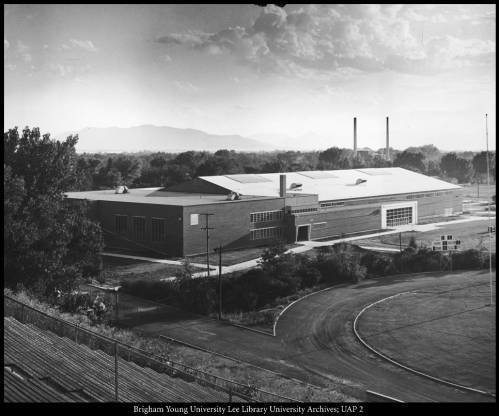 A View of the Smith Fieldhouse | Intermountain Histories